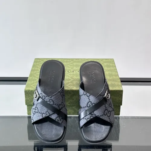 Replica Gucci Slippers For Men #1481377 $56.00 USD for Wholesale