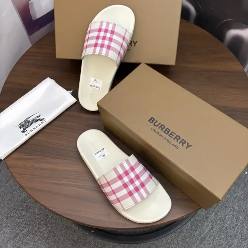 Replica Burberry Slippers For Men #1481469 $45.00 USD for Wholesale
