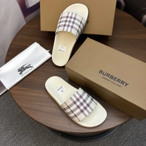 Replica Burberry Slippers For Women #1481470 $45.00 USD for Wholesale