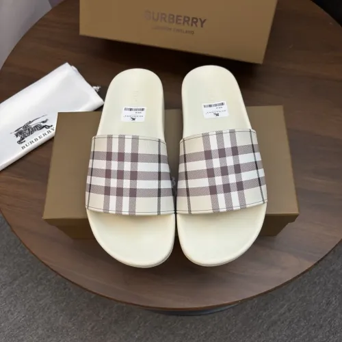 Replica Burberry Slippers For Men #1481471 $45.00 USD for Wholesale
