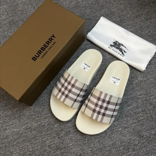 Replica Burberry Slippers For Men #1481471 $45.00 USD for Wholesale