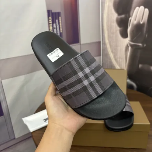 Replica Burberry Slippers For Men #1481479 $45.00 USD for Wholesale