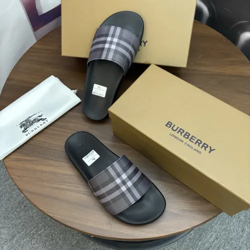 Replica Burberry Slippers For Men #1481479 $45.00 USD for Wholesale