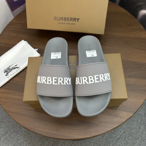 Replica Burberry Slippers For Men #1481488 $45.00 USD for Wholesale