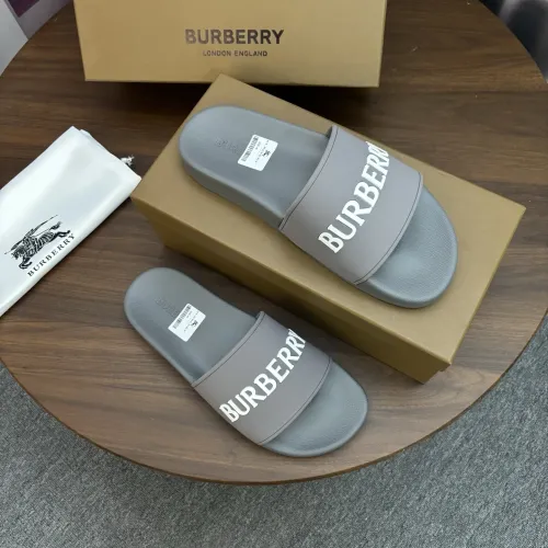 Replica Burberry Slippers For Men #1481488 $45.00 USD for Wholesale