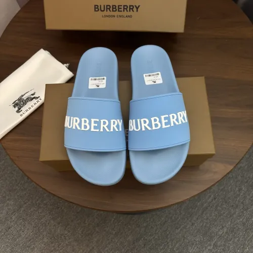 Replica Burberry Slippers For Men #1481491 $45.00 USD for Wholesale