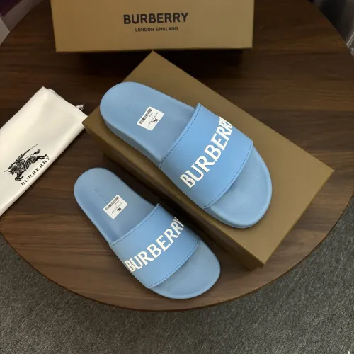 Replica Burberry Slippers For Men #1481491 $45.00 USD for Wholesale