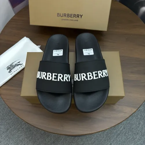 Replica Burberry Slippers For Men #1481498 $45.00 USD for Wholesale
