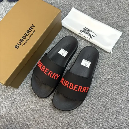 Replica Burberry Slippers For Men #1481502 $45.00 USD for Wholesale