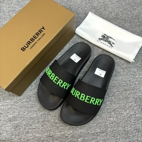 Replica Burberry Slippers For Men #1481505 $45.00 USD for Wholesale