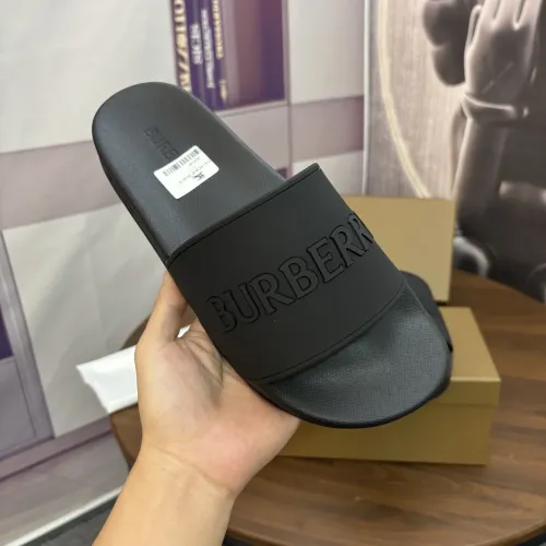 Replica Burberry Slippers For Men #1481509 $45.00 USD for Wholesale