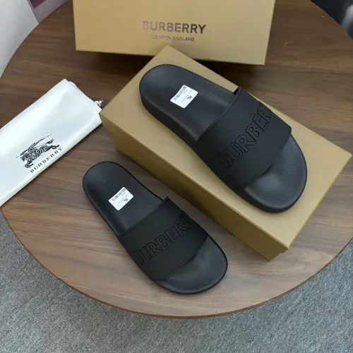 Replica Burberry Slippers For Men #1481509 $45.00 USD for Wholesale