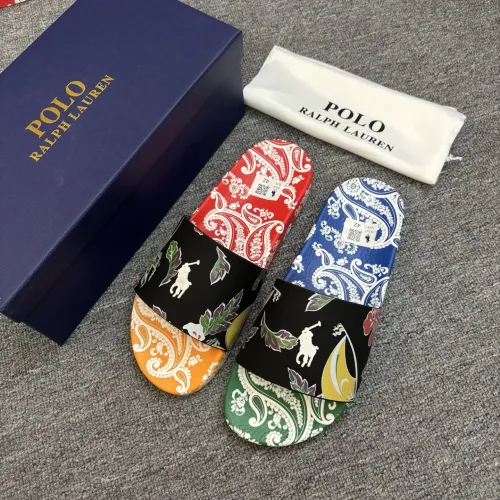 Replica Ralph Lauren Polo Slippers For Men #1481516 $45.00 USD for Wholesale