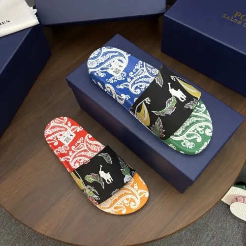 Replica Ralph Lauren Polo Slippers For Men #1481516 $45.00 USD for Wholesale