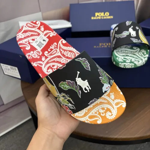 Replica Ralph Lauren Polo Slippers For Men #1481516 $45.00 USD for Wholesale