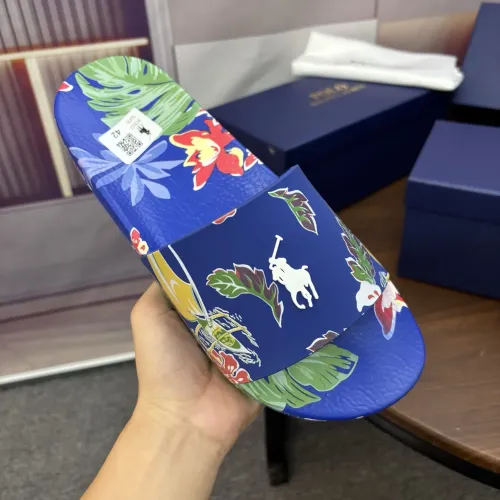 Replica Ralph Lauren Polo Slippers For Men #1481517 $45.00 USD for Wholesale