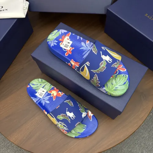 Replica Ralph Lauren Polo Slippers For Men #1481517 $45.00 USD for Wholesale