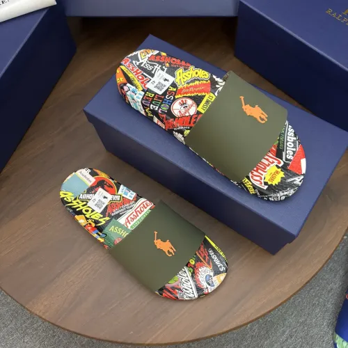 Replica Ralph Lauren Polo Slippers For Men #1481518 $45.00 USD for Wholesale