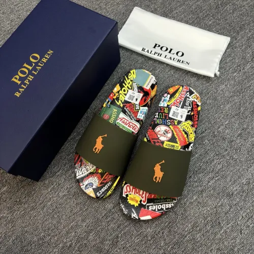 Replica Ralph Lauren Polo Slippers For Men #1481518 $45.00 USD for Wholesale