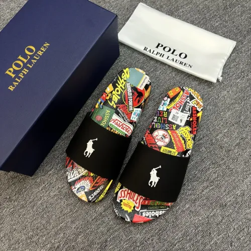 Replica Ralph Lauren Polo Slippers For Men #1481519 $45.00 USD for Wholesale