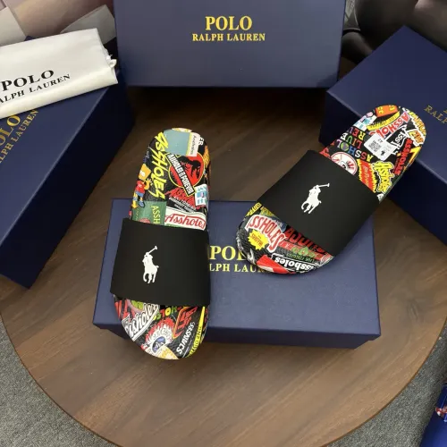 Replica Ralph Lauren Polo Slippers For Men #1481519 $45.00 USD for Wholesale