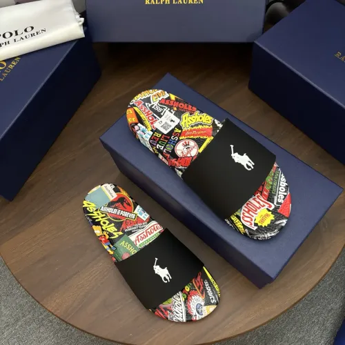 Replica Ralph Lauren Polo Slippers For Men #1481519 $45.00 USD for Wholesale