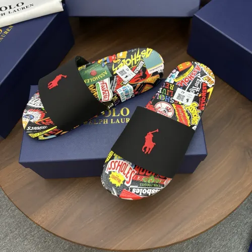 Replica Ralph Lauren Polo Slippers For Men #1481520 $45.00 USD for Wholesale