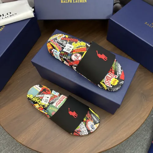 Replica Ralph Lauren Polo Slippers For Men #1481520 $45.00 USD for Wholesale