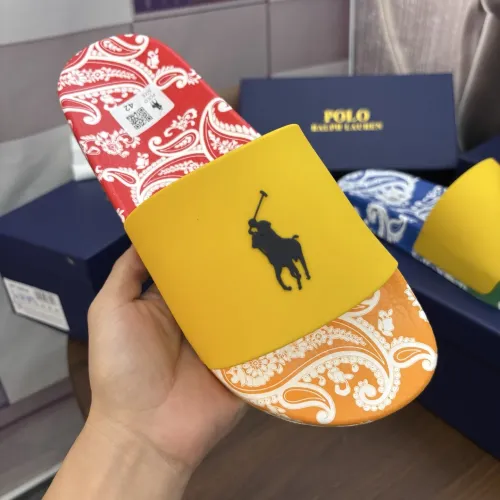 Replica Ralph Lauren Polo Slippers For Men #1481521 $45.00 USD for Wholesale