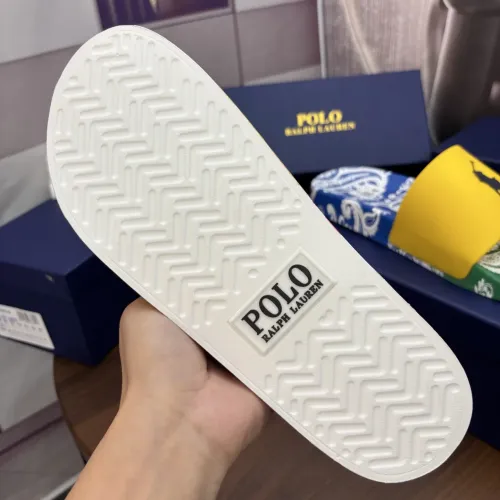 Replica Ralph Lauren Polo Slippers For Men #1481521 $45.00 USD for Wholesale