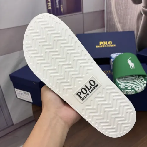 Replica Ralph Lauren Polo Slippers For Men #1481523 $45.00 USD for Wholesale