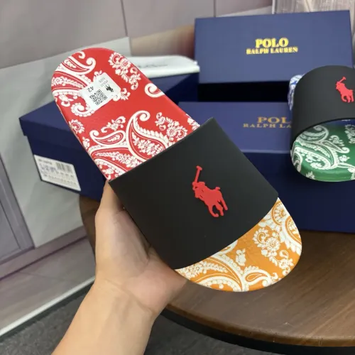 Replica Ralph Lauren Polo Slippers For Men #1481524 $45.00 USD for Wholesale