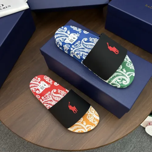 Replica Ralph Lauren Polo Slippers For Men #1481524 $45.00 USD for Wholesale
