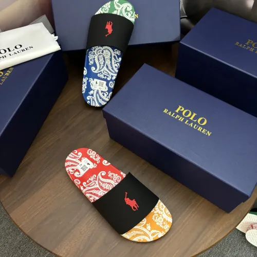 Replica Ralph Lauren Polo Slippers For Men #1481524 $45.00 USD for Wholesale