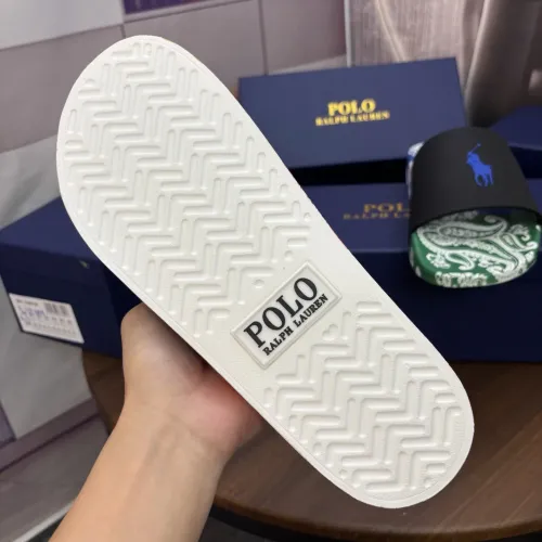 Replica Ralph Lauren Polo Slippers For Men #1481525 $45.00 USD for Wholesale