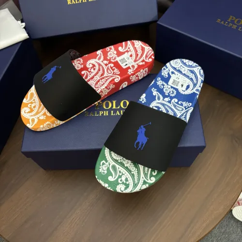 Replica Ralph Lauren Polo Slippers For Men #1481525 $45.00 USD for Wholesale