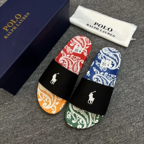 Replica Ralph Lauren Polo Slippers For Men #1481526 $45.00 USD for Wholesale
