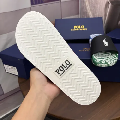 Replica Ralph Lauren Polo Slippers For Men #1481526 $45.00 USD for Wholesale