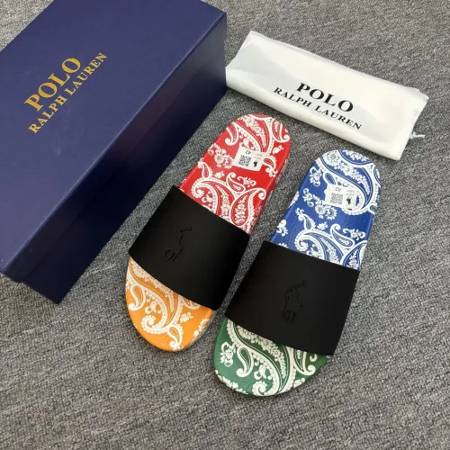 Replica Ralph Lauren Polo Slippers For Men #1481527 $45.00 USD for Wholesale