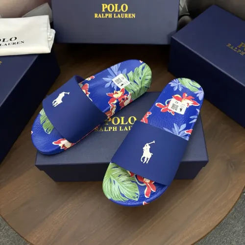 Replica Ralph Lauren Polo Slippers For Men #1481528 $45.00 USD for Wholesale
