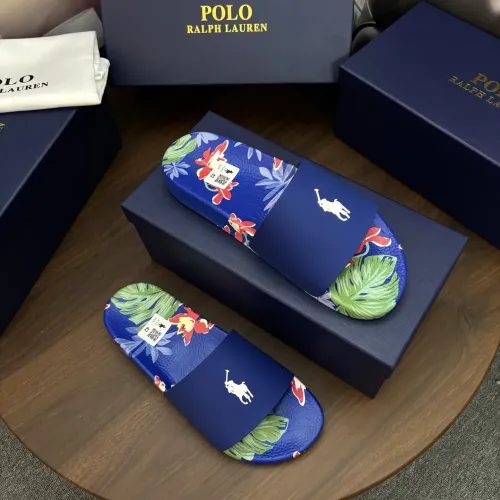 Replica Ralph Lauren Polo Slippers For Men #1481528 $45.00 USD for Wholesale
