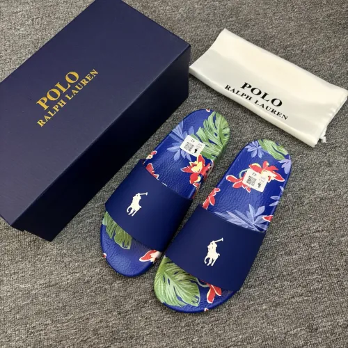 Replica Ralph Lauren Polo Slippers For Men #1481528 $45.00 USD for Wholesale