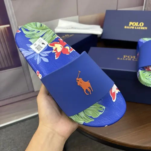 Replica Ralph Lauren Polo Slippers For Men #1481529 $45.00 USD for Wholesale