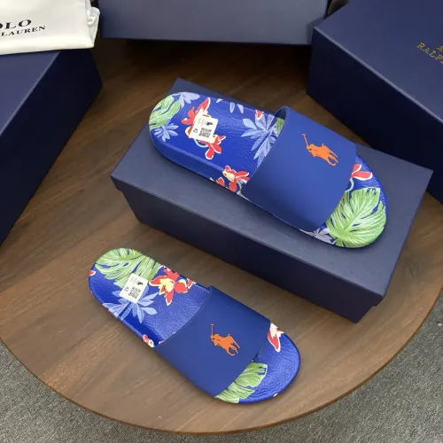 Replica Ralph Lauren Polo Slippers For Men #1481529 $45.00 USD for Wholesale