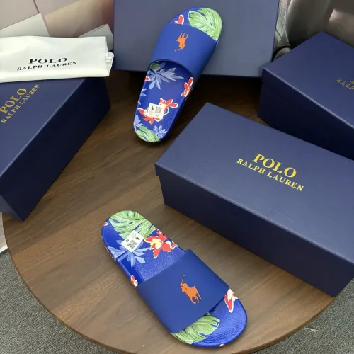 Replica Ralph Lauren Polo Slippers For Men #1481529 $45.00 USD for Wholesale