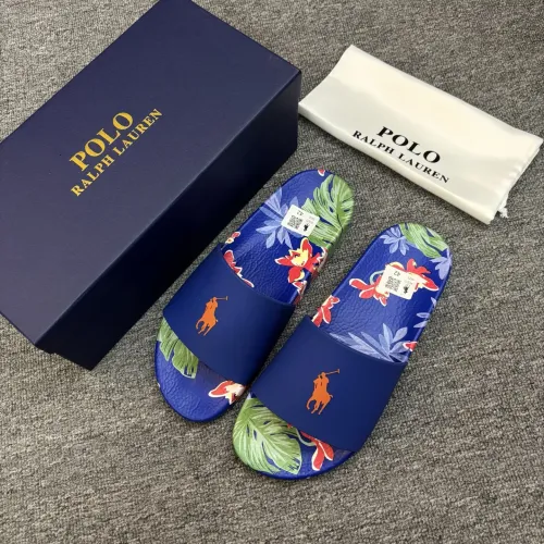Replica Ralph Lauren Polo Slippers For Men #1481529 $45.00 USD for Wholesale