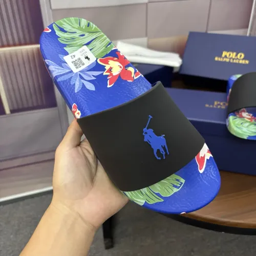 Replica Ralph Lauren Polo Slippers For Men #1481530 $45.00 USD for Wholesale