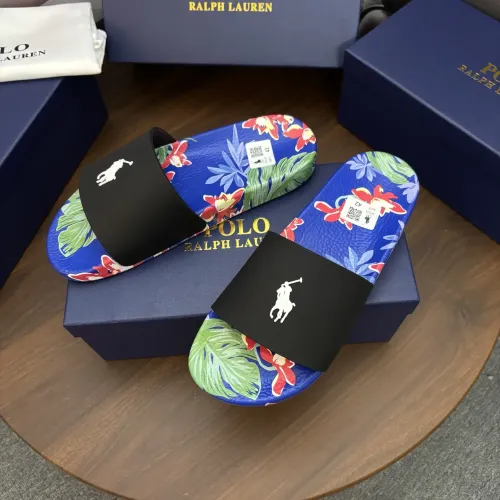 Replica Ralph Lauren Polo Slippers For Men #1481531 $45.00 USD for Wholesale