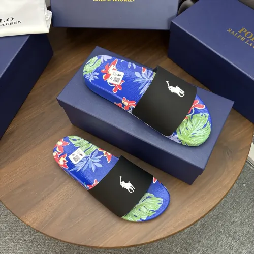 Replica Ralph Lauren Polo Slippers For Men #1481531 $45.00 USD for Wholesale