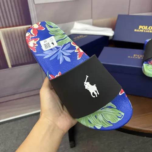 Replica Ralph Lauren Polo Slippers For Men #1481531 $45.00 USD for Wholesale